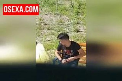 Узбекский секс в парке с минетом и дрочкой от узбечки